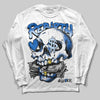 Jordan 11 "Space Jam" (2026) DopeSkill Long Sleeve T-Shirt Rebirth Graphic Streetwear - White 