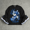 Space Jam 11s 2026 DopeSkill Long Sleeve T-Shirt Smile Through The Pain Graphic