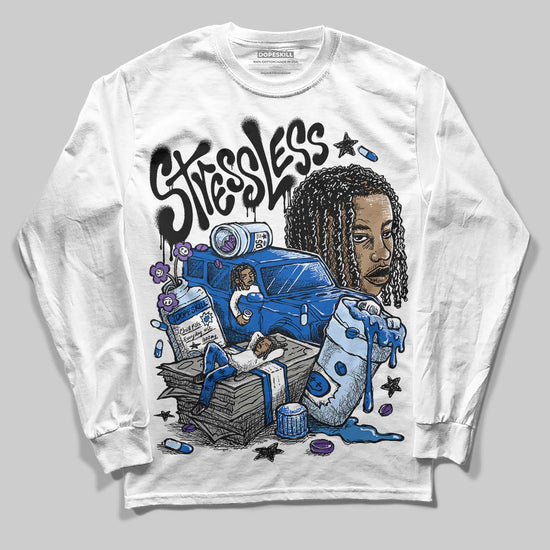 Jordan 11 "Space Jam" (2026) DopeSkill Long Sleeve T-Shirt Stressless Graphic Streetwear - White 