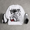 Space Jam 9s DopeSkill Long Sleeve T-Shirt Boss Up Graphic
