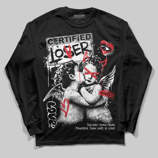 Jordan 9 Space Jam DopeSkill Long Sleeve T-Shirt Certified Lover Graphic Streetwear - Black