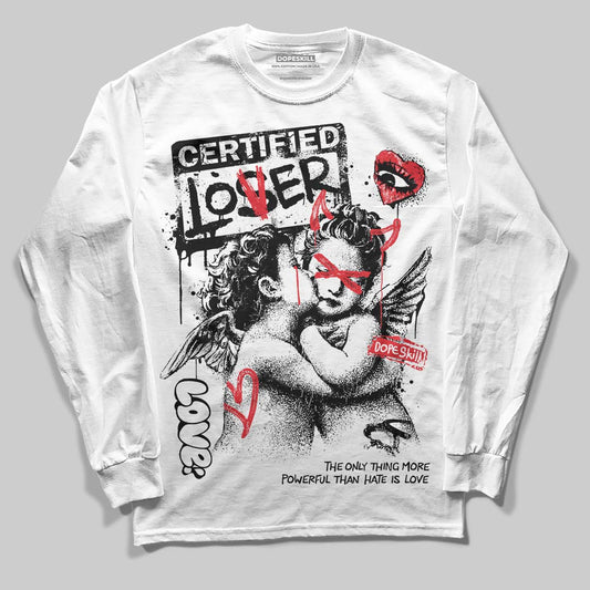 Jordan 9 Space Jam DopeSkill Long Sleeve T-Shirt Certified Lover Graphic Streetwear - White