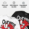 Space Jam 9s DopeSkill Long Sleeve T-Shirt Out Here Being Cute Graphic