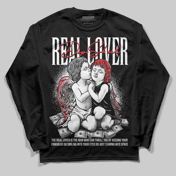 Jordan 9 Space Jam DopeSkill Long Sleeve T-Shirt Real Lover Graphic Streetwear - Black