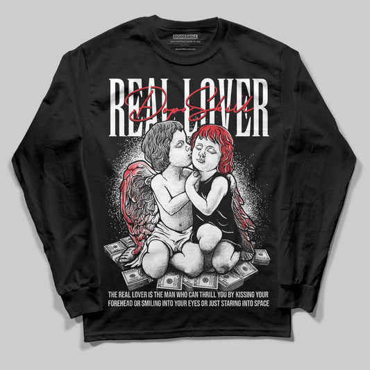 Jordan 9 Space Jam DopeSkill Long Sleeve T-Shirt Real Lover Graphic Streetwear - Black