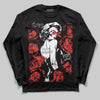 Jordan 4 Toro Bravo DopeSkill Long Sleeve T-Shirt Built Different Graphic Streetwear - Black