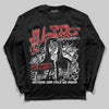 Jordan 4 Toro Bravo DopeSkill Long Sleeve T-Shirt No Money No Lust Graphic Streetwear - Black