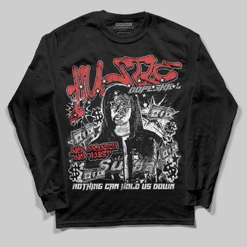 Jordan 4 Toro Bravo DopeSkill Long Sleeve T-Shirt No Money No Lust Graphic Streetwear - Black