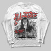 Jordan 4 Toro Bravo DopeSkill Long Sleeve T-Shirt No Money No Lust Graphic Streetwear - White