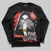 Jordan 4 Toro Bravo DopeSkill Long Sleeve T-Shirt NPC Graphic Streetwear - Black