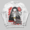 Jordan 4 Toro Bravo DopeSkill Long Sleeve T-Shirt NPC Graphic Streetwear - White
