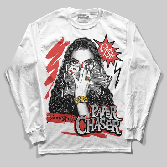 Jordan 4 Toro Bravo DopeSkill Long Sleeve T-Shirt NPC Graphic Streetwear - White