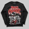 Jordan 4 Toro Bravo DopeSkill Long Sleeve T-Shirt Paper Chaser Boy Graphic Streetwear - Black