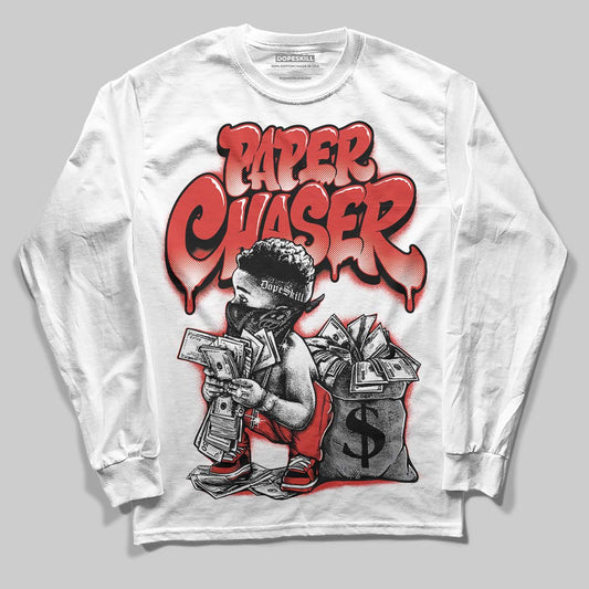 Jordan 4 Toro Bravo DopeSkill Long Sleeve T-Shirt Paper Chaser Boy Graphic Streetwear - White