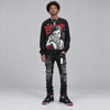 Bred 4s DopeSkill Long Sleeve T-Shirt Boss Up Graphic