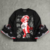 Bred 4s DopeSkill Long Sleeve T-Shirt Built Different Graphic
