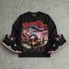 Bred 4s DopeSkill Long Sleeve T-Shirt Money Flies Graphic