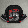 Bred 4s DopeSkill Long Sleeve T-Shirt No Money No Lust Graphic