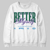 Jordan 12 Bucks DopeSkill Sweatshirt Better Myself Graphic Streetwear - White
