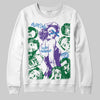 Jordan 12 Bucks DopeSkill Sweatshirt Boss Up Graphic Streetwear - White 