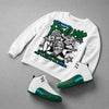 Bucks 12s DopeSkill Sweatshirt Distorted Realms Graphic