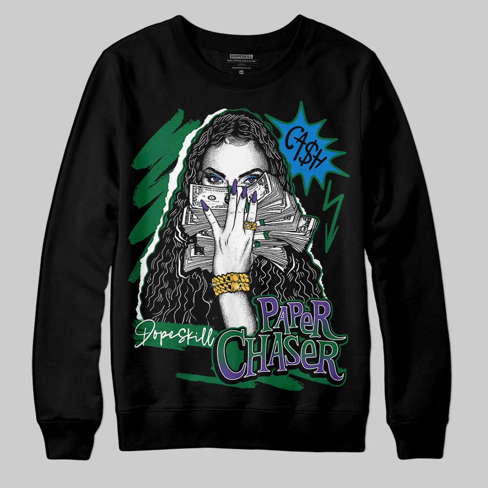 Jordan 12 Bucks DopeSkill Sweatshirt NPC Graphic Streetwear - Black