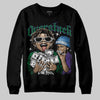 Jordan 12 Bucks DopeSkill Sweatshirt Overstack Graphic Streetwear - black