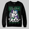 Jordan 12 Bucks DopeSkill Sweatshirt Real Lover Graphic Streetwear - Black