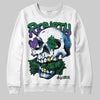 Jordan 12 Bucks DopeSkill Sweatshirt Rebirth Graphic Streetwear - White 