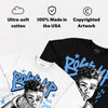 Black University Blue 5s DopeSkill Sweatshirt Boss Up Graphic