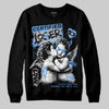 Jordan 5 Black University Blue DopeSkill Sweatshirt Certified Lover Graphic Streetwear - Black
