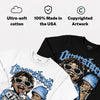 Black University Blue 5s DopeSkill Sweatshirt Overstack Graphic