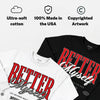 Bred 4s DopeSkill Sweatshirt Better Myself Graphic