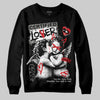 Jordan 4 Bred DopeSkill Sweatshirt Certified Lover Graphic Streetwear - Black