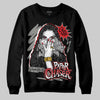 Jordan 4 Bred DopeSkill Sweatshirt NPC Graphic Streetwear - Black