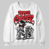 Jordan 4 Bred DopeSkill Sweatshirt Paper Chaser Boy Graphic Streetwear - White