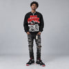 Bred 4s DopeSkill Sweatshirt Paper Chaser Boy Graphic