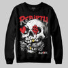 Jordan 4 Bred DopeSkill Sweatshirt Rebirth Graphic Streetwear - Black
