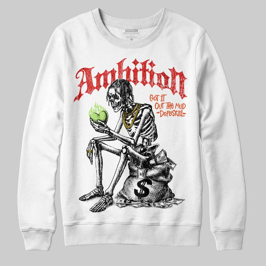 Jordan 5 Retro OG "Halloween" DopeSkill Sweatshirt Ambition Graphic Streetwear - White