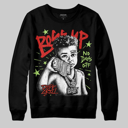 Jordan 5 Retro OG "Halloween" DopeSkill Sweatshirt Boss Up Graphic Streetwear - Black