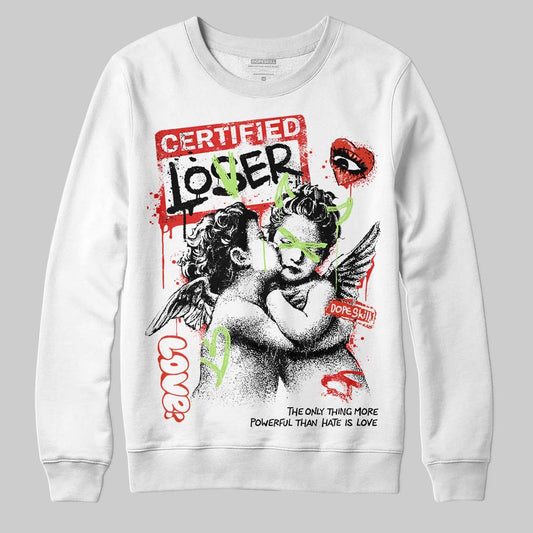 Jordan 5 Retro OG "Halloween" DopeSkill Sweatshirt Certified Lover Graphic Streetwear - White 