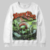Jordan 5 Retro OG "Halloween" DopeSkill Sweatshirt Money Flies Graphic Streetwear - White