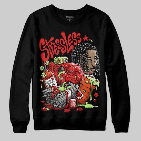 Jordan 5 Retro OG "Halloween" DopeSkill Sweatshirt Stressless Graphic Streetwear - Black