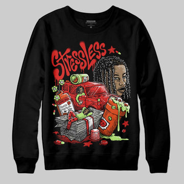 Jordan 5 Retro OG "Halloween" DopeSkill Sweatshirt Stressless Graphic Streetwear - Black