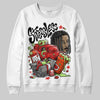 Jordan 5 Retro OG "Halloween" DopeSkill Sweatshirt Stressless Graphic Streetwear - White