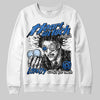 Jordan 11 "Space Jam" (2026) DopeSkill Sweatshirt Heart On Lock Graphic Streetwear - White