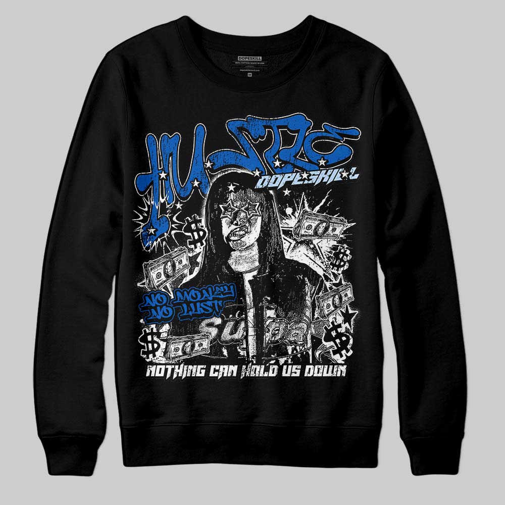 Jordan 11 "Space Jam" (2026) DopeSkill Sweatshirt No Money No Lust Graphic Streetwear - Black