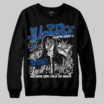 Jordan 11 "Space Jam" (2026) DopeSkill Sweatshirt No Money No Lust Graphic Streetwear - Black