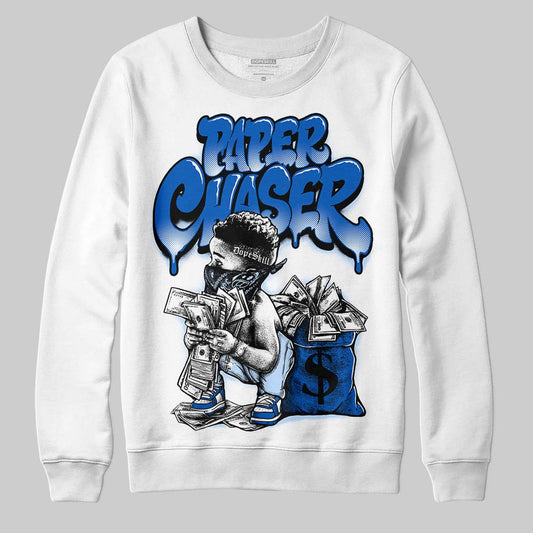 Jordan 11 "Space Jam" (2026) DopeSkill Sweatshirt Paper Chaser Boy Graphic Streetwear - White