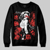 Jordan 4 Toro Bravo DopeSkill Sweatshirt Built Different Graphic Streetwear - Black